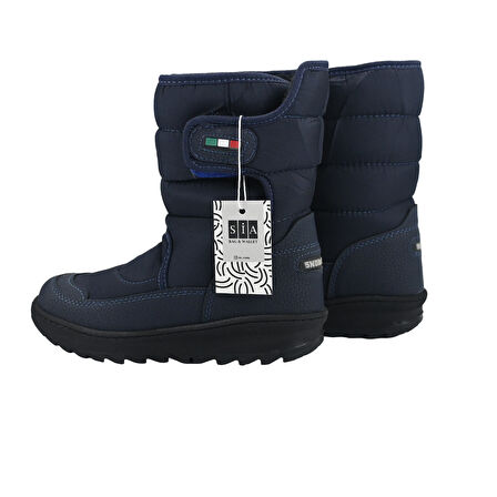 SİA ÇANTA BOOT'S ÇIRTLI & ORTAPEDİK  & ANATOMİK SAĞLAM KAYMAZ TABANLI UZUN KONÇLU İÇİ KÜRKLÜ NEFES ALAN ÇOCUK SNOW BOOT