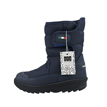 SİA ÇANTA BOOT'S ÇIRTLI & ORTAPEDİK  & ANATOMİK SAĞLAM KAYMAZ TABANLI UZUN KONÇLU İÇİ KÜRKLÜ NEFES ALAN ÇOCUK SNOW BOOT