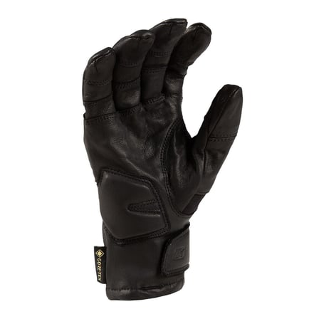 Klim Adventure Gore-Tex Kısa Korumalı Kadın Motosiklet Eldiveni Siyah