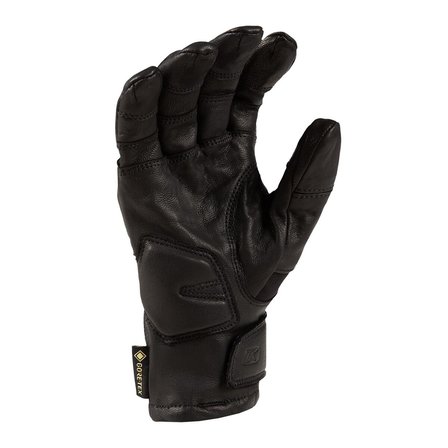 Klim Adventure Gore-Tex Kısa Korumalı Kadın Motosiklet Eldiveni Siyah