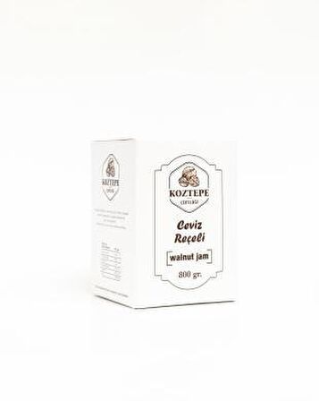 Koztepe Çiftliği Ceviz Reçeli 800 Gr