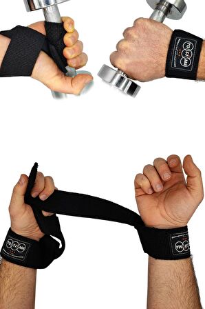 Tosima Ağırlık Kayışı Ağırlık Kaldırma Aparatı Wrist Strap Profesyonel Kayış