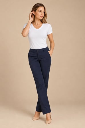 Kadın Modal V Yaka Kısa Kollu T-Shirt 2'li Paket