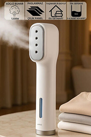 mioji Mio X10sm 1200w Taşınabilir Ütü Güçlü Buharlı Kırışık Giderici - Gri