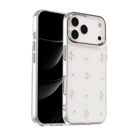 Apple iPhone 17 Pro Max Fiyonk Desenli Kapak - Desen 4