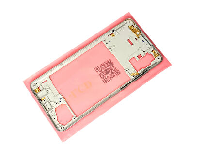 Samsung Galaxy A71 A715 Uyumlu FULL KASA Arka Kapak Batarya Kapağı - BEYAZ
