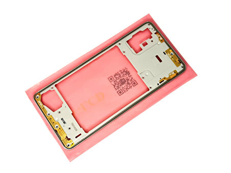 Samsung Galaxy A71 A715 Uyumlu FULL KASA Arka Kapak Batarya Kapağı - BEYAZ
