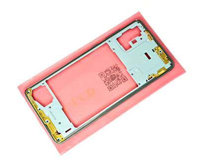 Samsung Galaxy A71 A715 Uyumlu FULL KASA Arka Kapak Batarya Kapağı - MAVİ