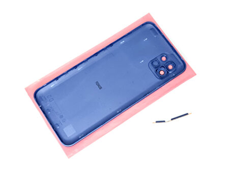 Samsung Galaxy A03 Sm A035 Uyumlu FULL KASA Arka Kapak Batarya Kapağı - MAVİ