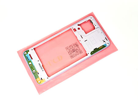 Samsung Galaxy A22 A225 4G Uyumlu FULL KASA Arka Kapak Batarya Kapağı - MAVİ