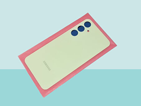 Samsung Galaxy A35 Arka Pil Batarya  Kapağı - YEŞİL