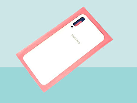 Samsung Galaxy A50 A505 Uyumlu Arka Kapak Batarya Kapağı - BEYAZ