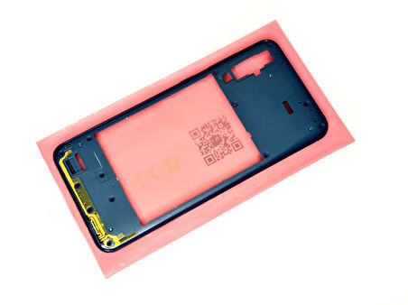 Samsung Galaxy A50 A505 Uyumlu FULL KASA Arka Kapak Batarya Kapağı - MAVİ