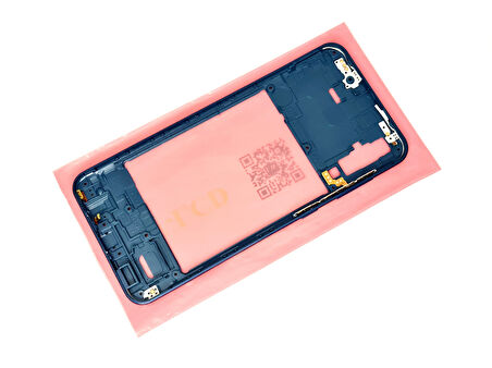 Samsung Galaxy A50 A505 Uyumlu FULL KASA Arka Kapak Batarya Kapağı - MAVİ