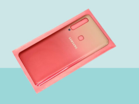 Samsung Galaxy A9 A920 2018 Uyumlu Arka Kapak Batarya Kapağı -  KIRMIZI