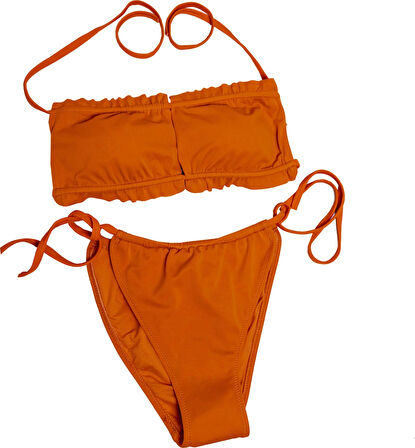 Louren Turuncu Bikini Takımı