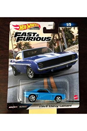 FAST AND FURIOUS 1969 CHEVY CAMARO HKD24-LA10