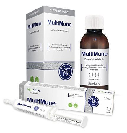 Vitasigna Multimune Kedi/Köpek Şurup 100 Ml- SKT:12.25