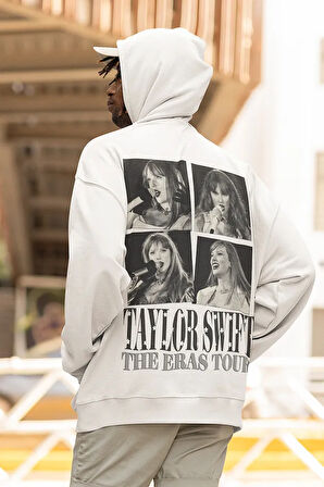 Taylor Swift The Eras Tour Baskılı Unisex Oversize Şarkıcı Hoodie