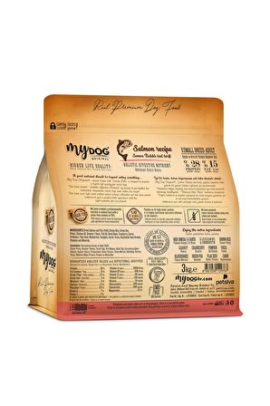 Mydog Low Grain Somon Balıklı Small Breed-küçük Ve Orta Irk Köpek 3kg