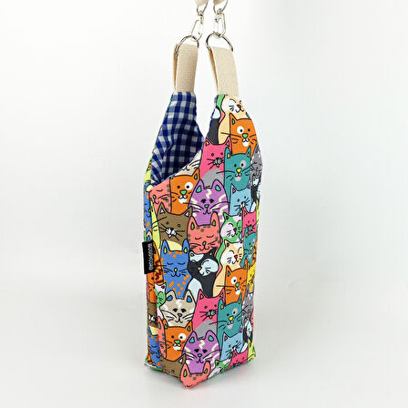 Woodycord 1 Litrelik El Yapımı U Model Kot Matara Kılıfı