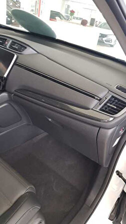 Honda CR-V 2017+ Karbon Göğüslük Kaplama 2 Parça