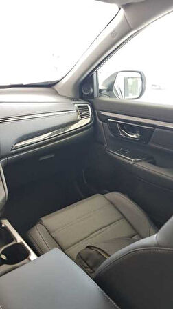 Honda CR-V 2017+ Karbon Göğüslük Kaplama 2 Parça