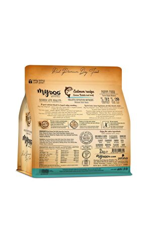 Mydog Low Grain Somon Balıklı Puppy-yavru Köpek Maması 2kg