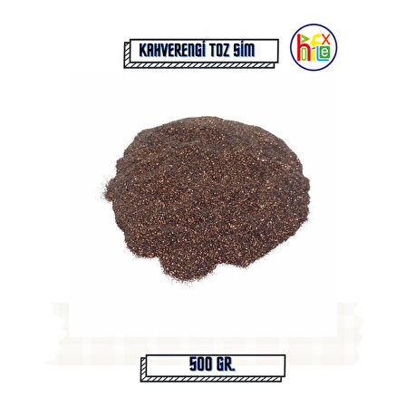 TOZ SİM KAHVERENGİ RENK (500 GR FİYATIDIR)