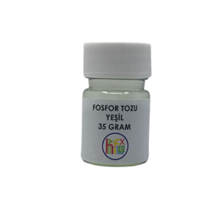 EPOKSİ FOSFOR TOZU YEŞİL KARANLIKTA PARLAYAN FOSFOR 35 GR