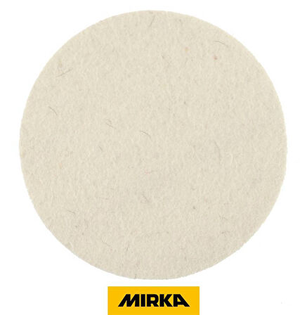 PASTA CİLA MIRKA POLARSHINE E3 CAM POLİSAJ 250ML+ CAM KEÇESİ POLİSAJ 125 MM CAM YÜZEY PARLATMA SETİ