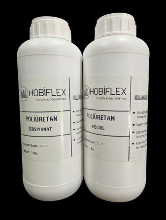 POLİÜRETAN DÖKÜM REÇİNESİ SIVI PLASTİK 2 KG