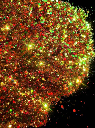 CHUNKY GLİTTER LEX 4 EPOKSİ REÇİNE SANATSAL EL İŞİ HOLOGRAMLI GLİTTER NAİL ART MAKYAJ  15 GR
