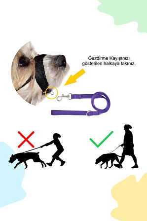 Pet' Go Köpek ağızlığı, havlama ve çekiştirme önleyici ağızlık