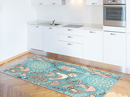 Dekoreko İnci Mutfak Halısı Saçaksız 2125