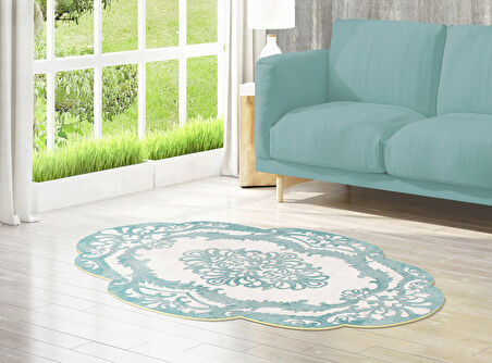 Dekoreko Figürlü Özel Kesim Halı 107