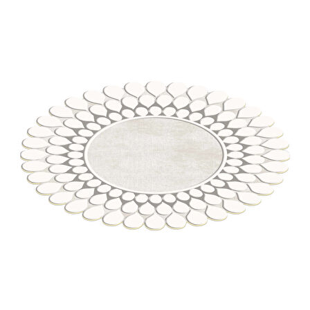 Dekoreko Figürlü Yuvarlak Özel Kesim Halı 111