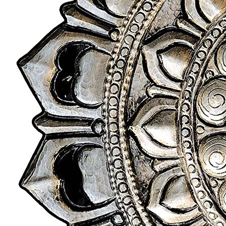 Dekoreko Figürlü Yuvarlak Özel Kesim Halı 115 Bakır