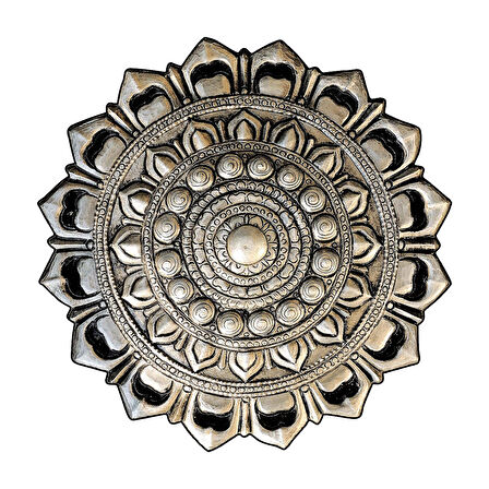 Dekoreko Figürlü Yuvarlak Özel Kesim Halı 115 Bakır