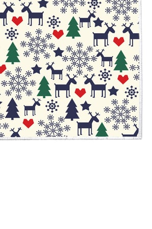 Dekoreko Inci Christmas Halı Saçaksız Chr-10