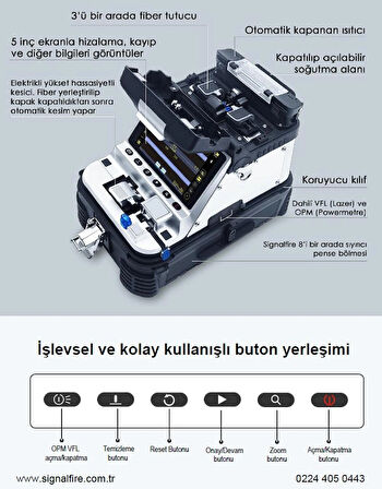 Signalfire Ai-10 Fiber Kablo Ek Cihazı