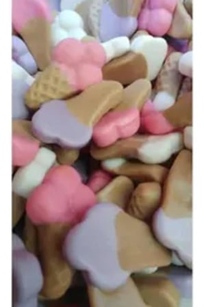 BEBETO Dondurma Meyveli Helal Yumuşak Seker 1 Kg