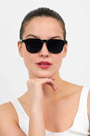 2022 Yeni Sezon Unisex Siyah Güneş Gözlüğü