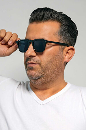 2022 Yeni Sezon Unisex Siyah Güneş Gözlüğü