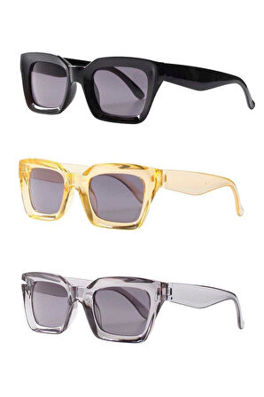 Unisex 3 Lü Fırsat Güneş Gözlüğü
