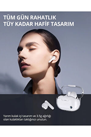 Ep-m2-wh 13mm Sürücülü Bluetooth 5.3 Ipx4 Kablosuz Kulaklık