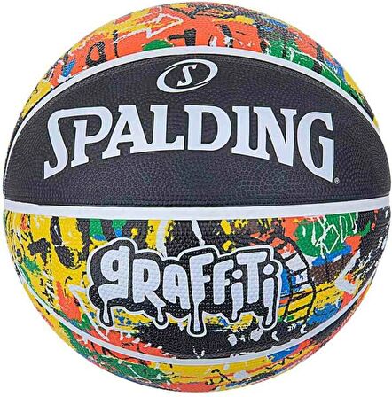 Spalding Rainbow Graffiti SZ7 2021 Basket Topu 84372Z