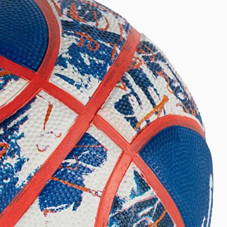 Spalding Blue Red Graffiti SZ7 2021 Basket Topu 84377Z