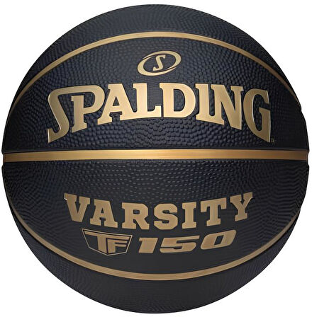 Spalding Basketbol Topu Varsity Black Gold TF-150 Size:7 (85253Z)