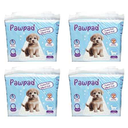 Pawpad Kedi Köpek Tuvalet Eğitim Pedi 60x90cm 120 Adet - 4 Paket